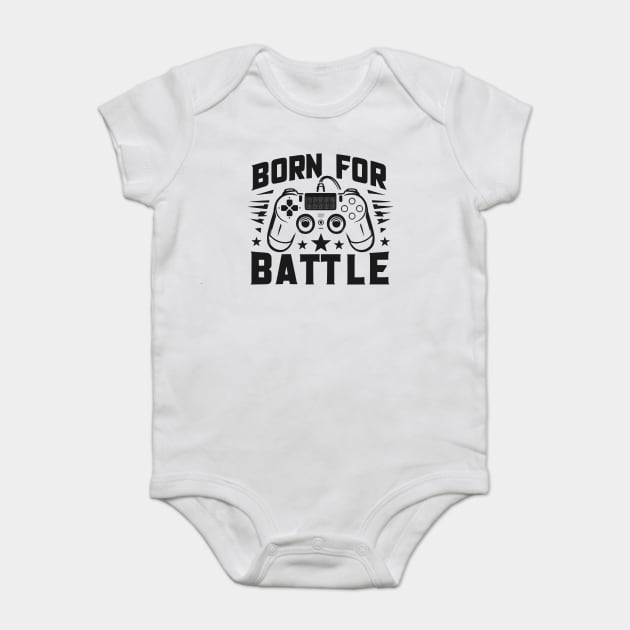 Born for Battle Baby Bodysuit by Frank Ring